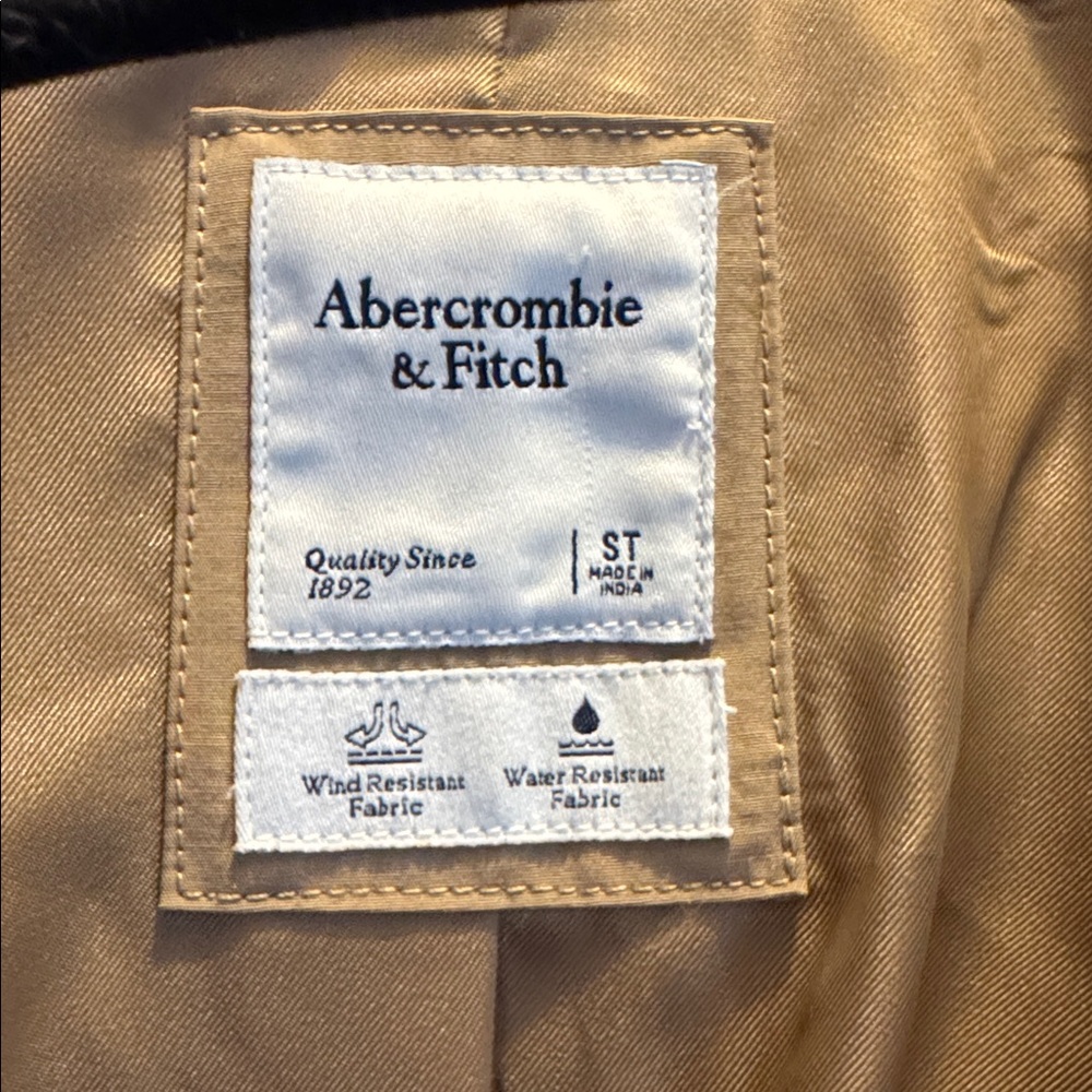 NWOT // Abercrombie - Oversized Trench Coat - Picture 7 of 7